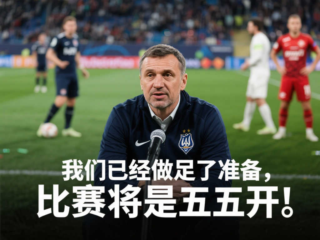 斯卢茨基：准备充分，比赛胜负难料五五分